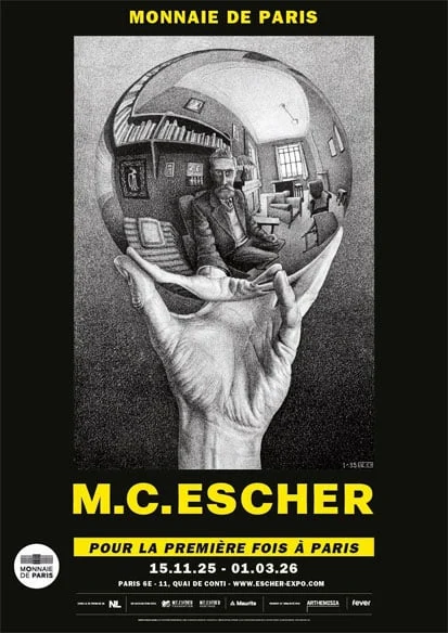 M.C. Escher《错觉与不可能建筑》:挑战感知的荷兰艺术大师回顾展
