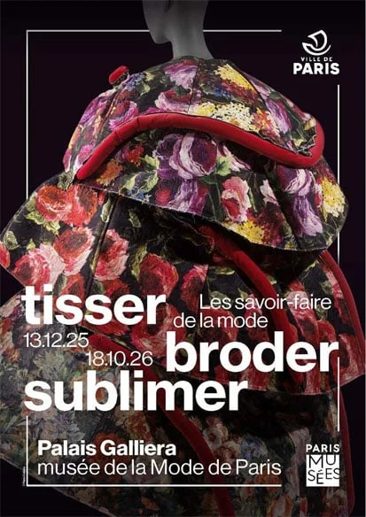 时尚工艺与花卉主题｜《Tisser, broder, sublimer》：一场跨越三百年的时尚工艺盛宴