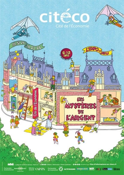 经济与家庭趣味集合《Les Mystères de l'Argent》：一场沉浸式亲子经济冒险