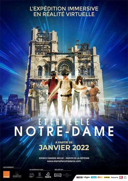 巴黎圣母院沉浸式体验《Éternelle Notre-Dame》:穿越历史与科技的奇妙之旅